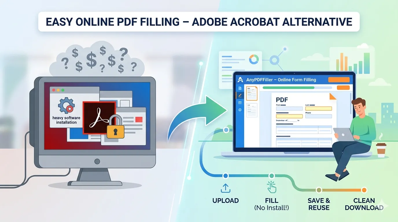 Adobe Acrobat Fill PDF Alternative – Fill PDF Forms Online